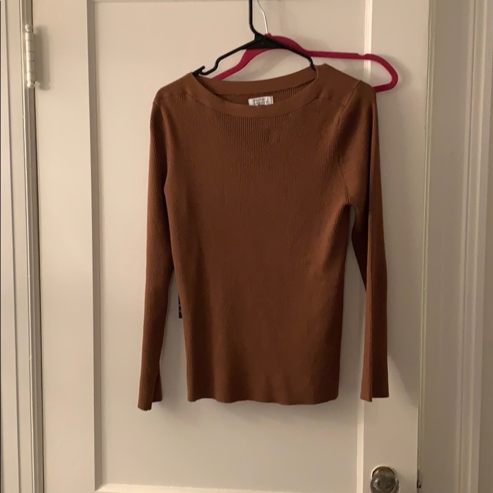 Soft brown top